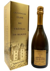 Clos du Château de Bligny Champagne Cuvée 6 Cépages Brut Nature Golden Giftbox