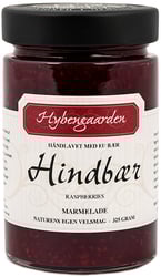 Hindbærmarmelade fra Hybengaarden