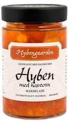 Hyben marmelade med Havtorn fra Hybengaarden