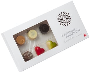Kathrine Andersen Gaveæske med 10 dessertstykker
