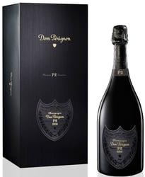 Dom Perignon Champagne P2, 2000 med gaveæske