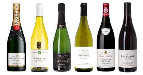 Bourgogne og Champagne-kassen