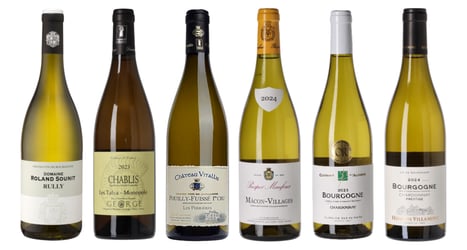 Hvid Bourgogne smagekasse