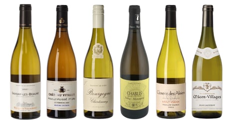 Hvid Bourgogne smagekasse