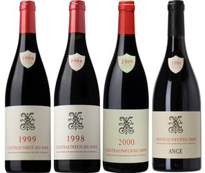 Xavier Vignon Gamle Årgange Chateauneuf-du-Pape Smagekasse
