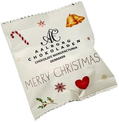 Crunchy Merry Christmas Flowpack Aalborg Chokoladen