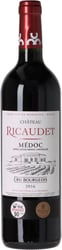 Chateau Ricaudet Medoc Cru Bourgeois 2016 i trækasse