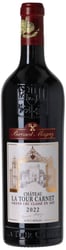 Chateau La Tour Carnet Haut-Medoc 4. Cru Classe 2022 i trækasse