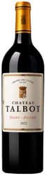 Château Talbot Saint-Julien 4. Cru Classé 2022 i trækasse