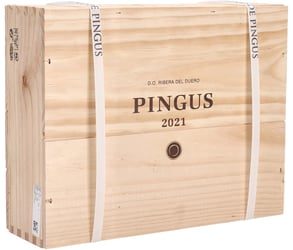 Dominio de Pingus Ribera del Duero Pingus 2021 i trækasse