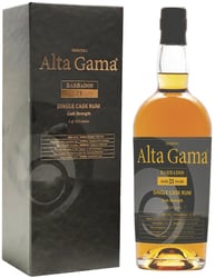 Alta Gama Barbados Single Cask Rum 21 års med gaveæske