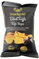 Spanske gourmetchips med sort trøffel 40g
