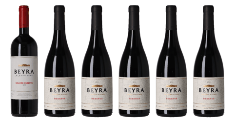 Beyra Smagekasse - 1 Grande Reserva og 5 Beyra Reserva