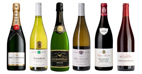 Bourgogne og Champagne-kassen