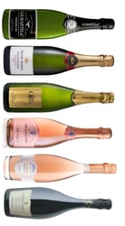 Champagne og mousserende smagekasse
