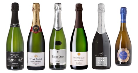 Champagne og mousserende smagekasse