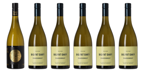 Fed Fadlagret Chardonnay kasse