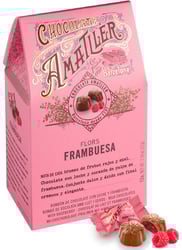 Amatller Flors Frambuesa - hindbær chokoladeblomster