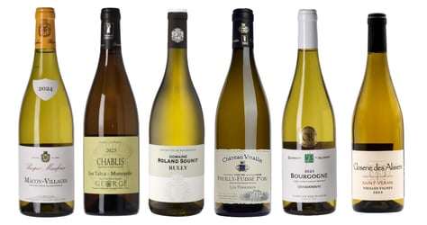 Hvid Bourgogne smagekasse