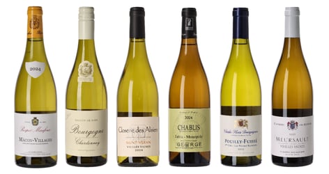 Hvid Bourgogne smagekasse