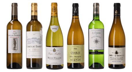 Hvid Bourgogne VS. Hvid Bordeaux Smagekasse