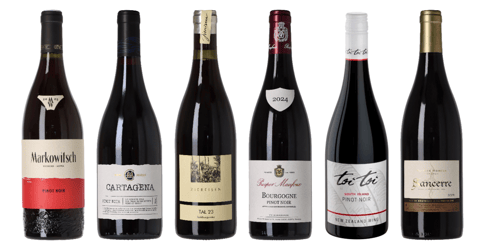 Pinot Noir verden rundt smagekasse