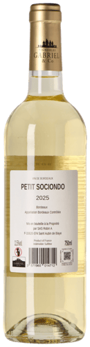 Petit Sociondo Bordeaux Blanc 2025