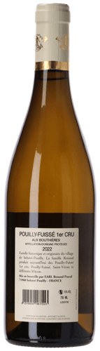 Domaine Pascal Renaud Pouilly-Fuissé 1'er Cru "Aux Bouthières" 2022