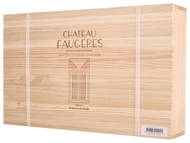 Chateau Faugeres Saint-Emilion Grand Cru Classé 2021 i trälåda