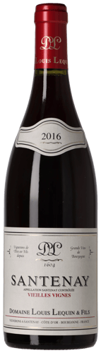 Domaine Louis Lequin et Fils Santenay Vieilles Vignes 2016
