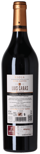 Bodegas Luis Canas Rioja Reserva Seleccion de la Familia 2020 i trækasse