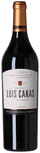 Bodegas Luis Canas Rioja Reserva Seleccion de la Familia 2020 i trækasse