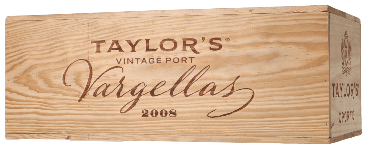 Taylors Quinta de Vargellas Vintage Port 2008 i 6 styks trækasse