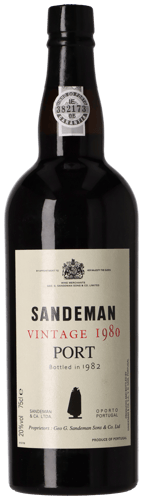 Sandeman Vintage port 1980
