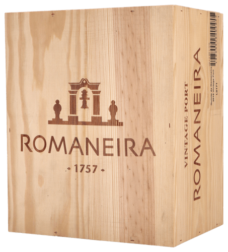 Quinta da Romaneira Vintage Port 2018 i 6 styks trækasse