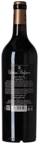 Chateau Belgrave Haut-Medoc 5. Cru Classe 2016 4+1 Magnum i trækasse