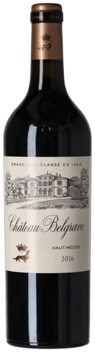 Chateau Belgrave Haut-Medoc 5. Cru Classe 2016 4+1 Magnum i trækasse