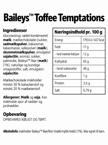 Baileys Toffee Temptations