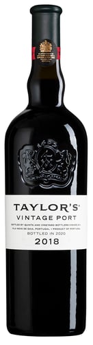 Taylor's Vintage Port 2018 i 6-flaskors trälåda