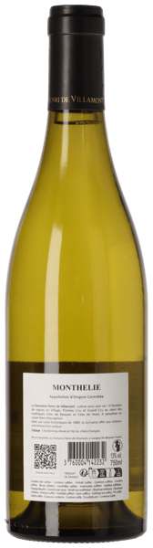 Henri de Villamont Monthelie Blanc 2020
