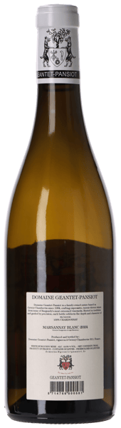 Domaine Geantet Pansiot Marsannay Blanc 2024