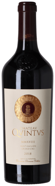 Château Quintus Saint-Emilion Grand Cru 2018 i trækasse