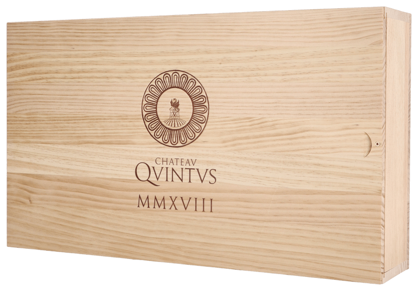 Château Quintus Saint-Emilion Grand Cru 2018 i trækasse