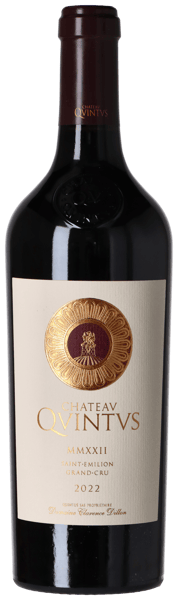Château Quintus Saint-Émilion Grand Cru 2022 i trälåda
