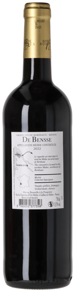 De Bensse Medoc 2022