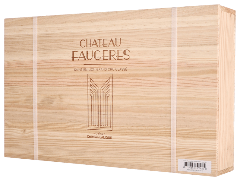 Chateau Faugeres Saint-Emilion Grand Cru Classé 2021 i trälåda