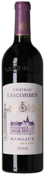 Chateau Lascombes Margaux 2.Cru Classé 2018 i 6 stk trækasse