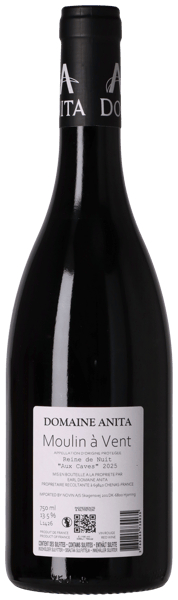 Domaine Anita Moulin-à-Vent Reine de Nuit-Aux Caves 2025