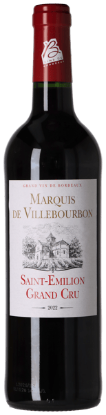 Marquis de Villebourbon Saint-Émilion Grand Cru 2022