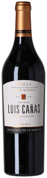 Bodegas Luis Canas Rioja Reserva Seleccion de la Familia 2020 i trækasse